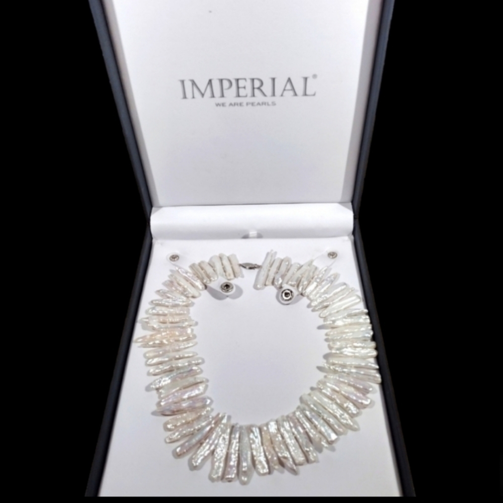 🟠 Imperial Fresh Water Pearls NWT - Picture 2 of 8